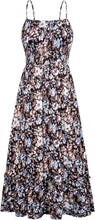 Load image into Gallery viewer, Pleated Ruffles Dress Women&#39;s Sleeveless
