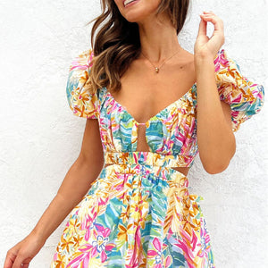 Fashion Personalized Women's Summer Dress Floral