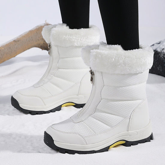 High-top Plus Size Cotton Shoes Women&
