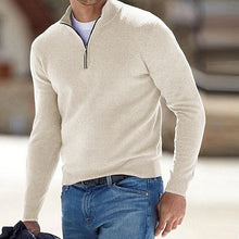 Load image into Gallery viewer, Men&#39;s Coat Sweater Thickened Pullover Half Turtleneck
