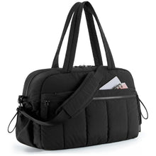 Load image into Gallery viewer, Large Capacity Carry-On Travel Duffel Bag for Women, with Shoulder Strap.
