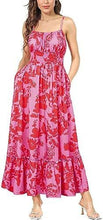 Load image into Gallery viewer, Pleated Ruffles Dress Women&#39;s Sleeveless
