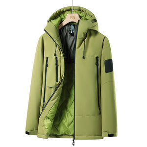 cotton jacket men's autumn and winter thick warm cotton jacket windproof and waterproof jacket