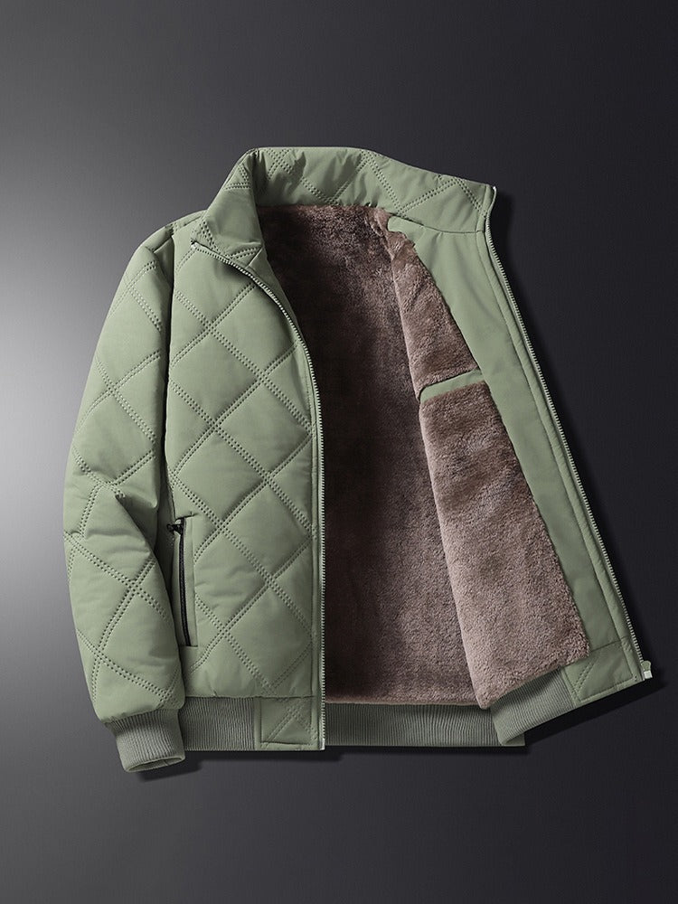Autumn and winter casual cotton jacket for men,