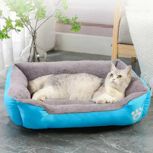 Load image into Gallery viewer, New, soft, and cozy fleece pet bed.
