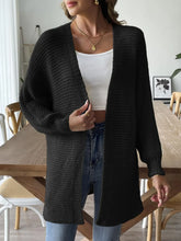 Load image into Gallery viewer, Open Front Long Sleeve Cardigan

