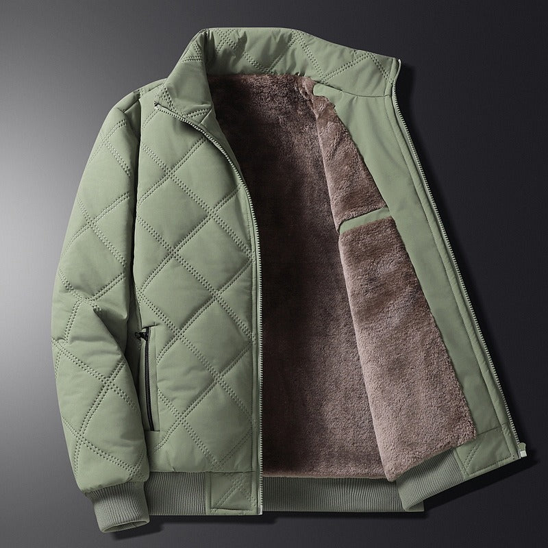 Autumn and winter casual cotton jacket for men,