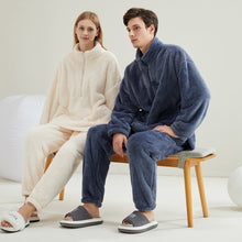 Load image into Gallery viewer, Couple Coral Velvet Pajama Set
