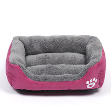 Load image into Gallery viewer, New, soft, and cozy fleece pet bed.
