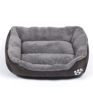 New, soft, and cozy fleece pet bed.