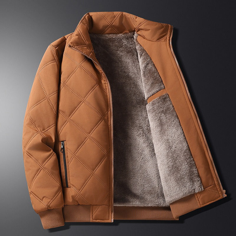 Autumn and winter casual cotton jacket for men,