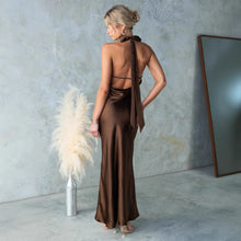 Load image into Gallery viewer, Women&#39;s Dress with Sexy Backless French Evening Gown
