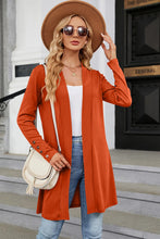 Load image into Gallery viewer, Open Front Long Sleeve Cardigan
