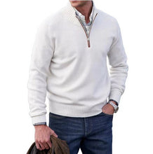 Load image into Gallery viewer, Men&#39;s Zipper Stand up Collar Sweater Wool
