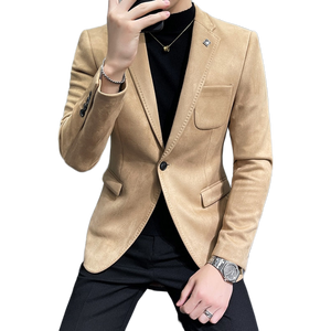 2022 Deerskin Leather Jacket Blazer