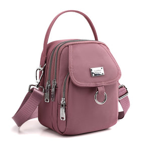 Fashion 3 Layers Women Mini Bag High Quality Durable Fabric