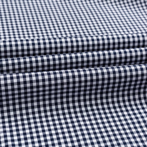 Men's Standard-Fit Long-Sleeve Casual Checked Shirt