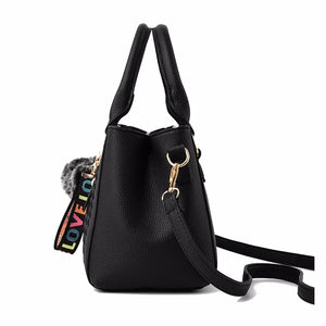 Embroidery Messenger Bags Women Leather Handbags