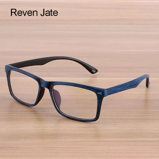 Reven Glasses Men and Women Unisex Wooden Pattern Fashion