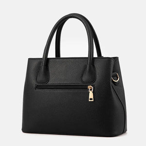 Women PU Leather  Large Tote Bag