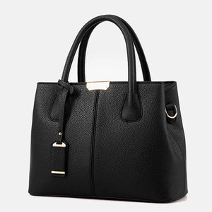 Women PU Leather  Large Tote Bag