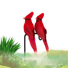 Load image into Gallery viewer, 1PCS Creative Foam Feather Artificial Parrots Imitation Bird Model Home Outside Garden Wedding Decoration Ornament DIY Party
