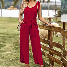 Load image into Gallery viewer, Ladies New Elegant Solid Color Jumpsuit
