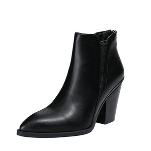 Thick High Heel Martin Boots New Winter Non-slip Female Boots