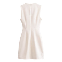 Load image into Gallery viewer, Women&#39;s Spring And Summer Strap Sleeveless Slim Mini Dress
