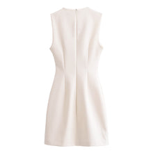 Load image into Gallery viewer, Women&#39;s Spring And Summer Strap Sleeveless Slim Mini Dress
