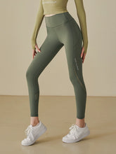 Load image into Gallery viewer, Side Pocket Running High Waist Hip Lifting and Belly Contracting Yoga Pants
