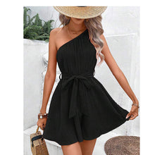 Load image into Gallery viewer, Shoulder Lace-up Sleeveless Jumpsuit Fashion
