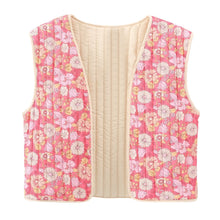 Load image into Gallery viewer, Autumn Small Floral Double-sided Wear Cotton Vest
