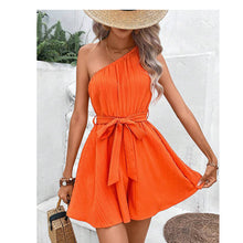 Load image into Gallery viewer, Shoulder Lace-up Sleeveless Jumpsuit Fashion
