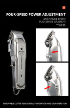 Load image into Gallery viewer, Kemei Rechargeable Electric Hair Clipper for Men
