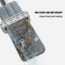 Load image into Gallery viewer, Magic Self-Cleaning Squeeze Mop Microfiber Spin And Go Flat Mop
