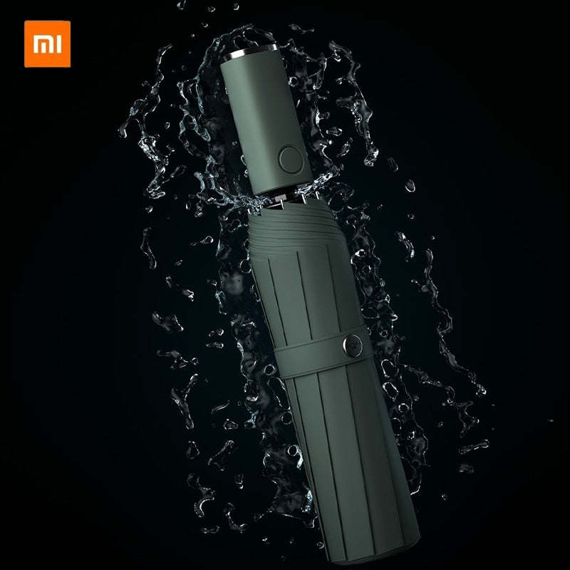 Xiaomi Umbrella Light Automatic Shrinkable Black Folding Umbrella