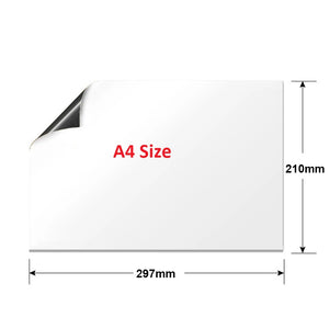 A5 Magnetic Whiteboard Fridge Magnets Dry Wipe White Board