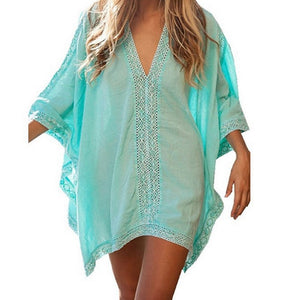 Summer Knitted Beach Cover Up