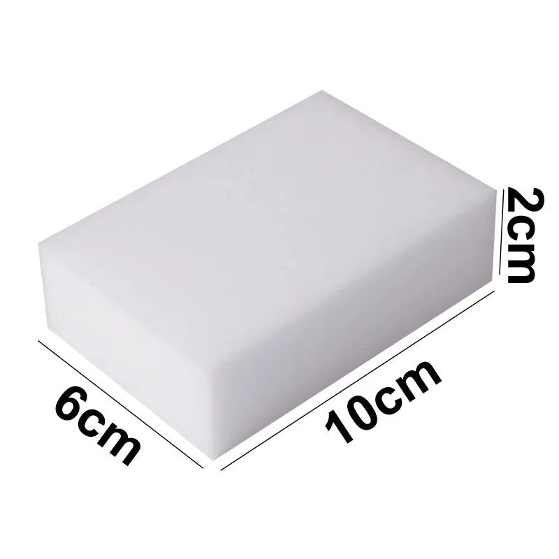 30/50/100PCS Melamine Sponge Magic Sponge Eraser For Kitchen Office Bathroom