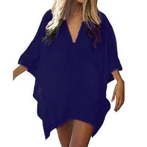 Summer Knitted Beach Cover Up