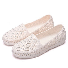 Load image into Gallery viewer, Flats Shoes Women Hollow Out Slip on Casual Summer Loafers
