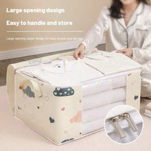 Load image into Gallery viewer, Large Capacity Clothes Storage Bag Organizer With Reinforced Handle Suitable For Blankets Bedding Foldable With Sturdy Zipper
