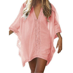 Summer Knitted Beach Cover Up