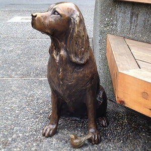 Garden Decoration Dog Resin Springer Spaniel