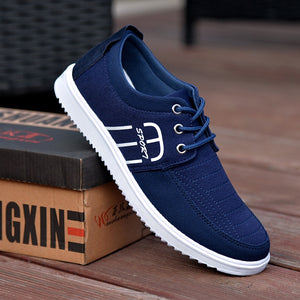 New Men's Canvas Shoes Lightweight Sports Shoes Casual Mesh  Breathable
