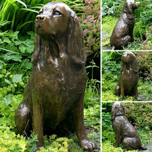 Garden Decoration Dog Resin Springer Spaniel