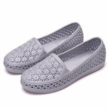 Load image into Gallery viewer, Flats Shoes Women Hollow Out Slip on Casual Summer Loafers
