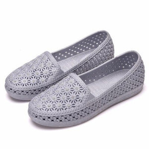 Flats Shoes Women Hollow Out Slip on Casual Summer Loafers