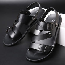 Load image into Gallery viewer, Fashion Comfortable Men&#39;s Leather Sandals
